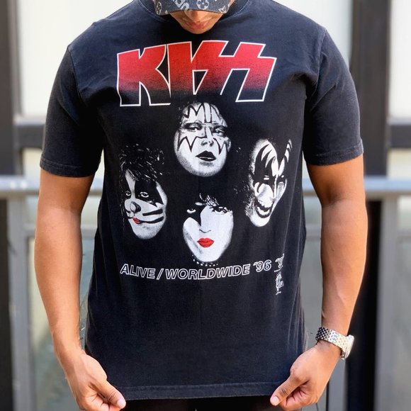 Maker Eight | Shirts | Kiss Reunion Tour Alive Worldwide 96 97